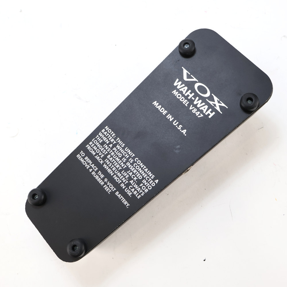 VOX 【中古】 ワウペダル VOX V847 Made in USA ギターエフェクター
