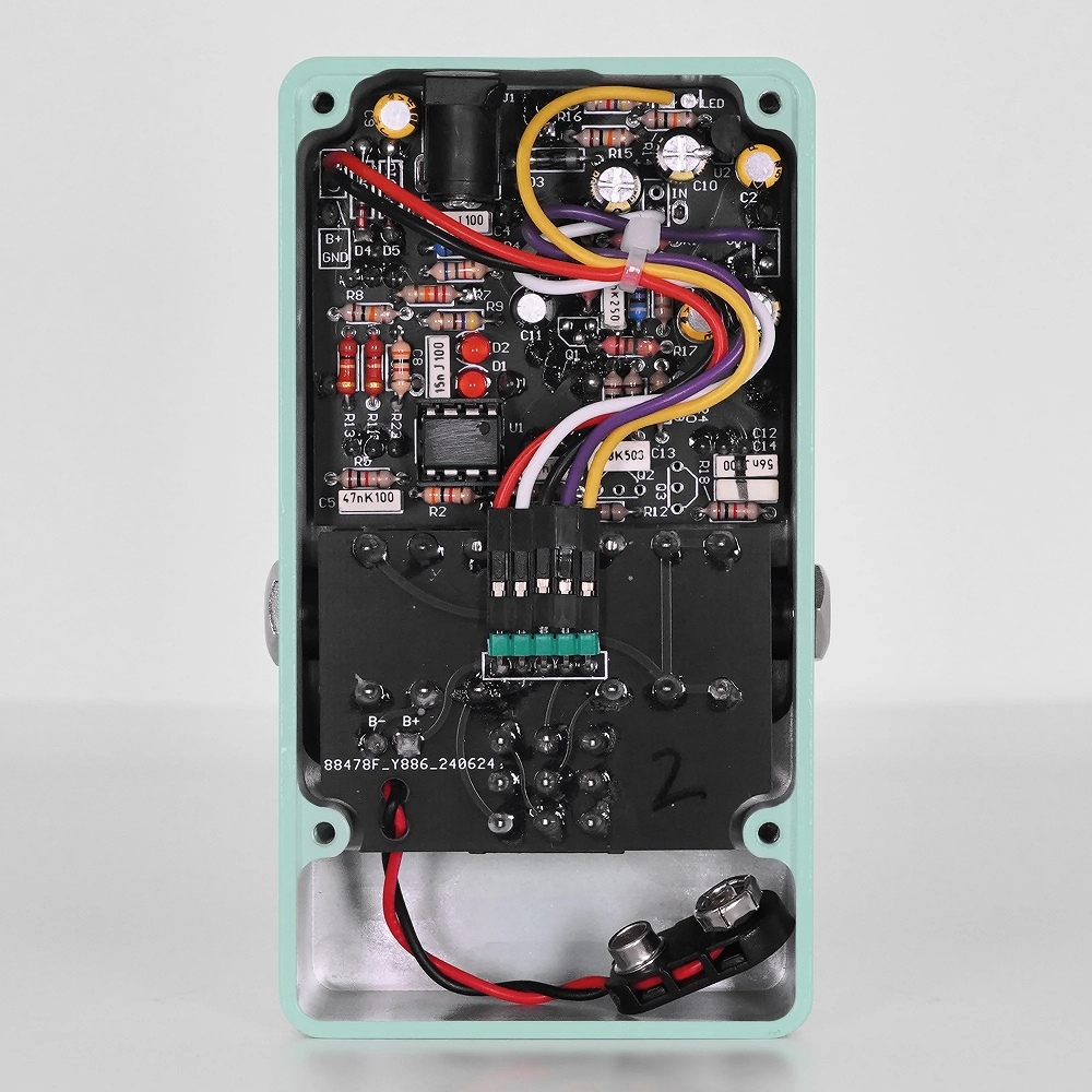 One Control オーバードライブ/ディストーション ペダルセット ONE CONTROL BJFE in your hand series Shades Of Green O.D. Deluxe