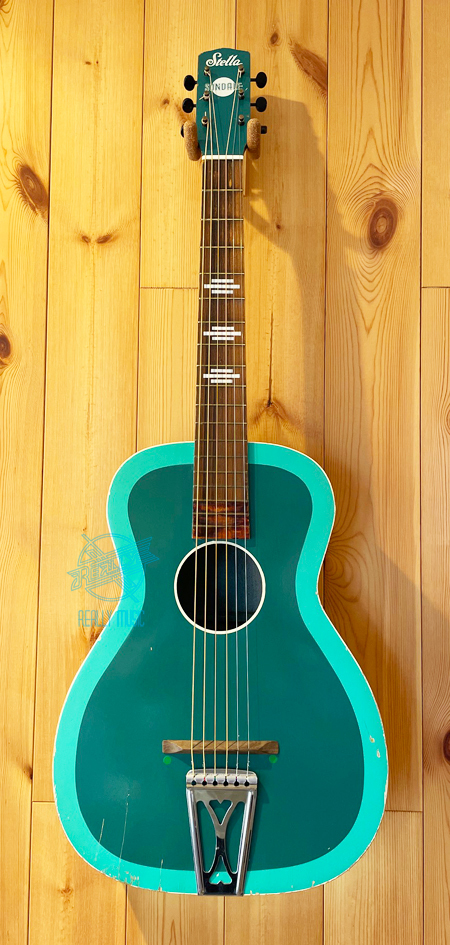 Harmony Stella Sundale Green（ビンテージ）【楽器検索デジマート】