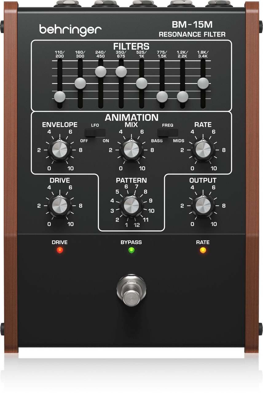 BEHRINGER BM-15M RESONANCE FILTER ビンテージアナログMIDI BOXペダル