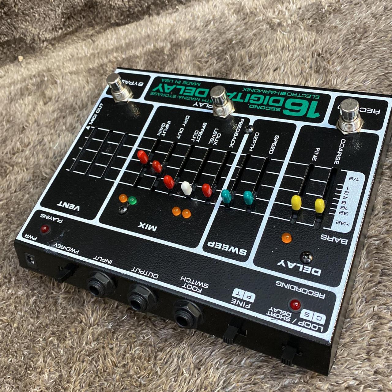 Electro-Harmonix 16 Second Digital Delay Foot Controller SET
