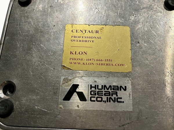 HUMAN GEAR CENTAUR KLON No Picture #S1251 PROFFESIONAL OVERDRIVE