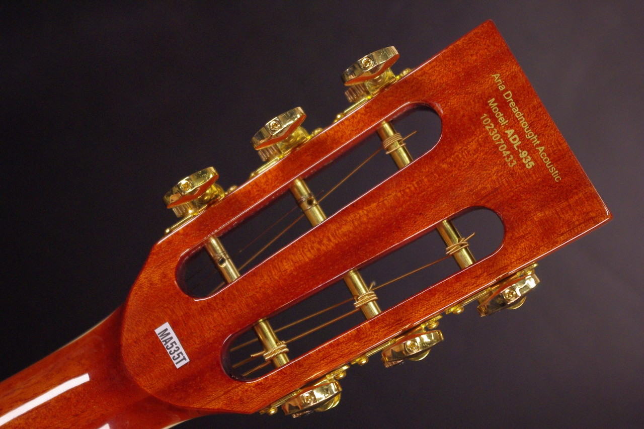ARIA アコースティックギターADL-935N ADL-935 N | 900 series | Products | ARIA 荒井貿易株式会社