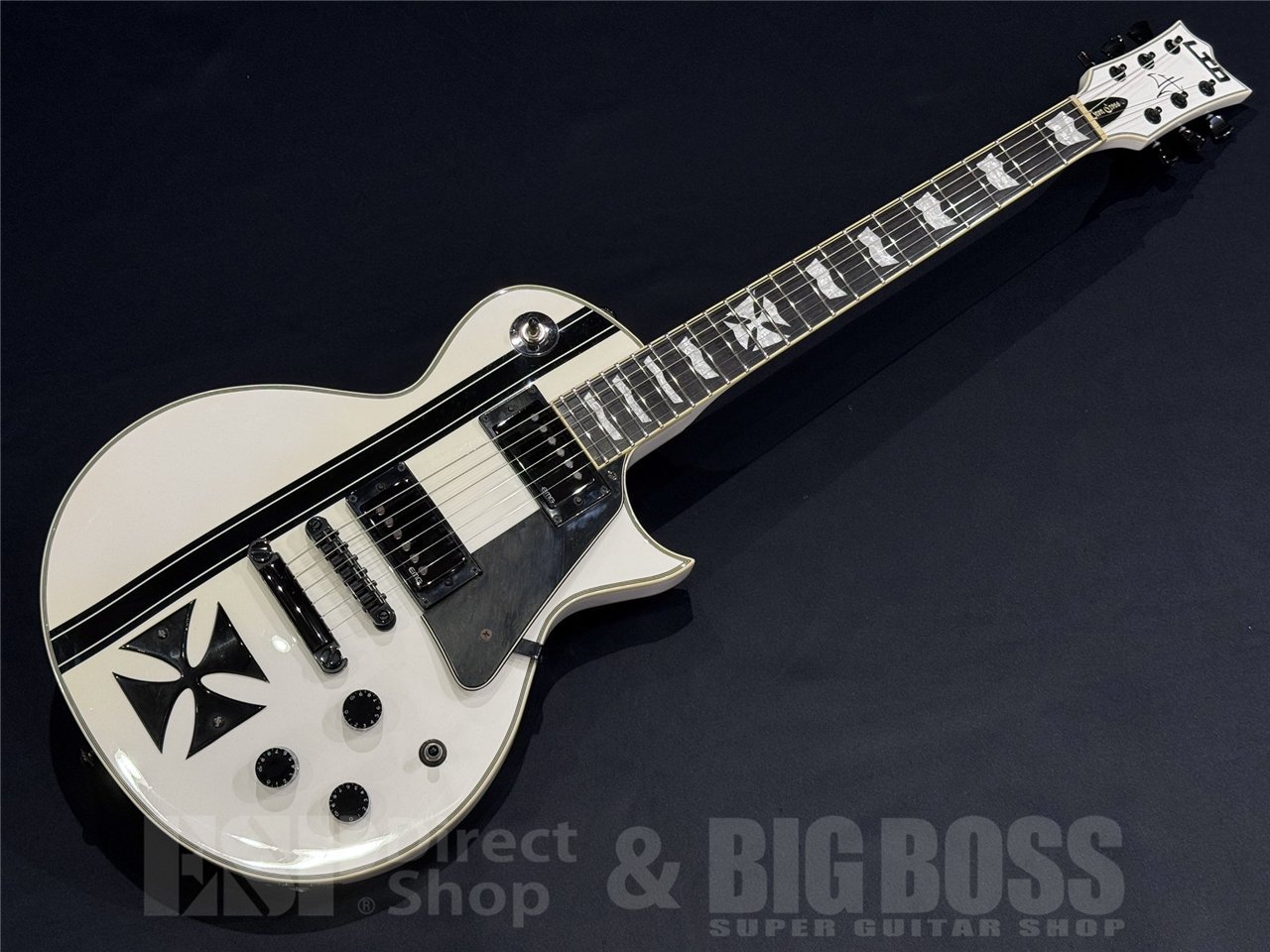 LTD IRON CROSS / Snow White【James Hetfield Signature Model