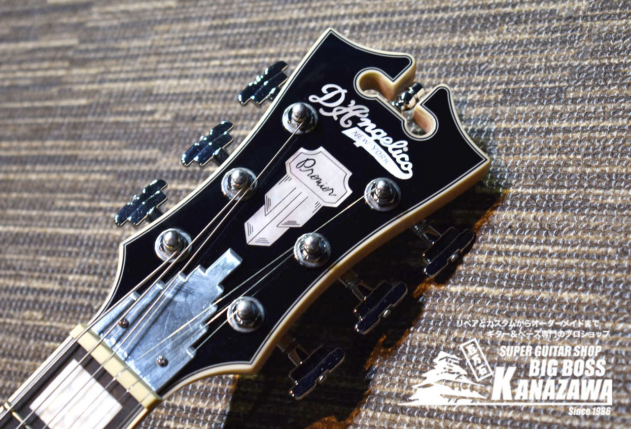 D'Angelico Premier Atlantic Oxblood【絶妙ビザール感!】（新品