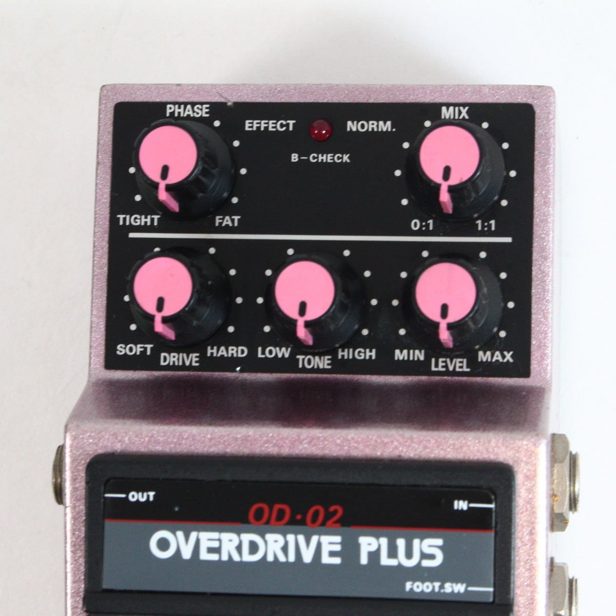 ギター Maxon OD-02 OVERDRIVE PLUS Maxon OD-02 Overdrive - Pedal on ModularGrid