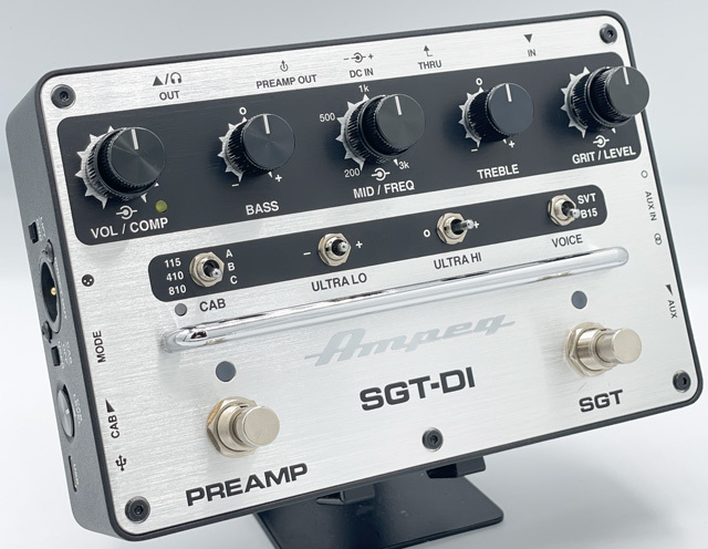 【美品】Ampeg / SGT-DI プリアンプ SGT-DI - ペダル・シリーズ - Ampeg Japan