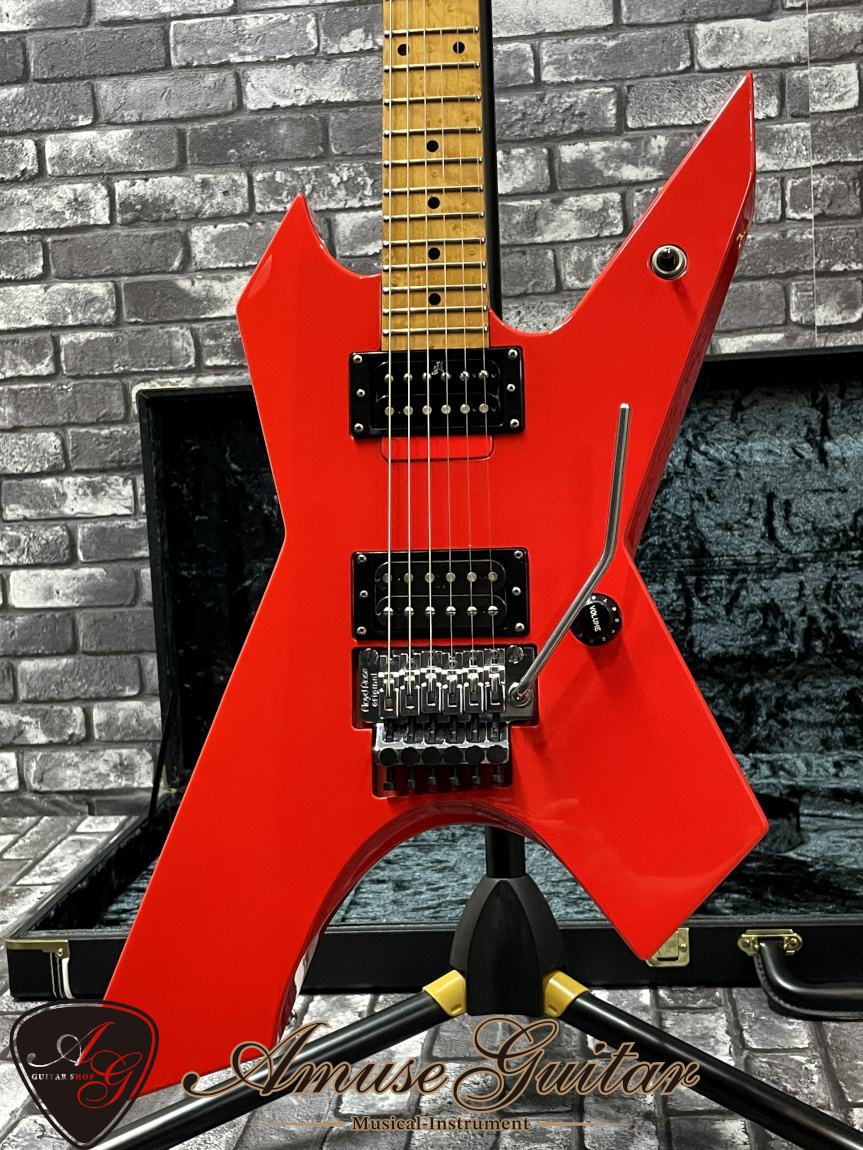 Killer KG-Prime # Flash Red 1990年代製【LOUDNESS Akira Takasaki Sound】w/Killer  Original GIG Case 3.89kg（中古）【楽器検索デジマート】