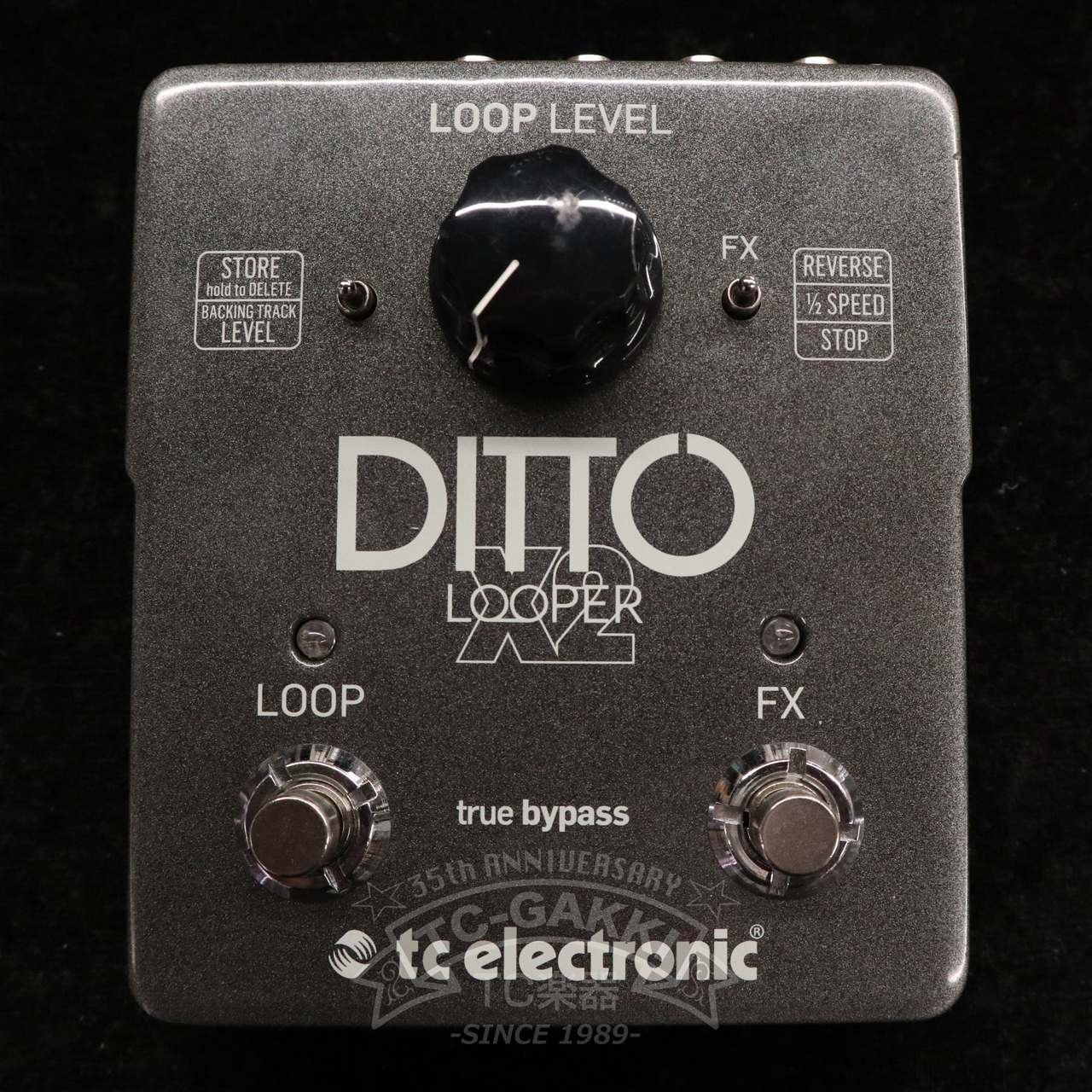 【しろ】tc electronic DITTO X2 LOOPER中古良品 tc electronic DITTO X2 LOOPER（中古）【楽器検索デジマート】