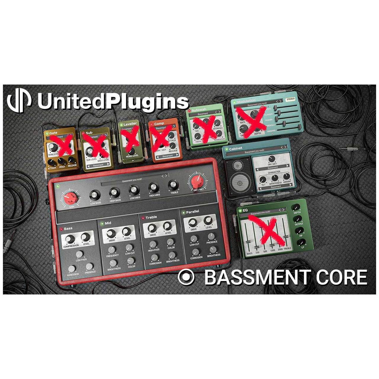 UnitedPlugins UnitedPlugins Bassment Core ユナイテッドプラグイン 【代引き不可】（新品/送料無料 ...