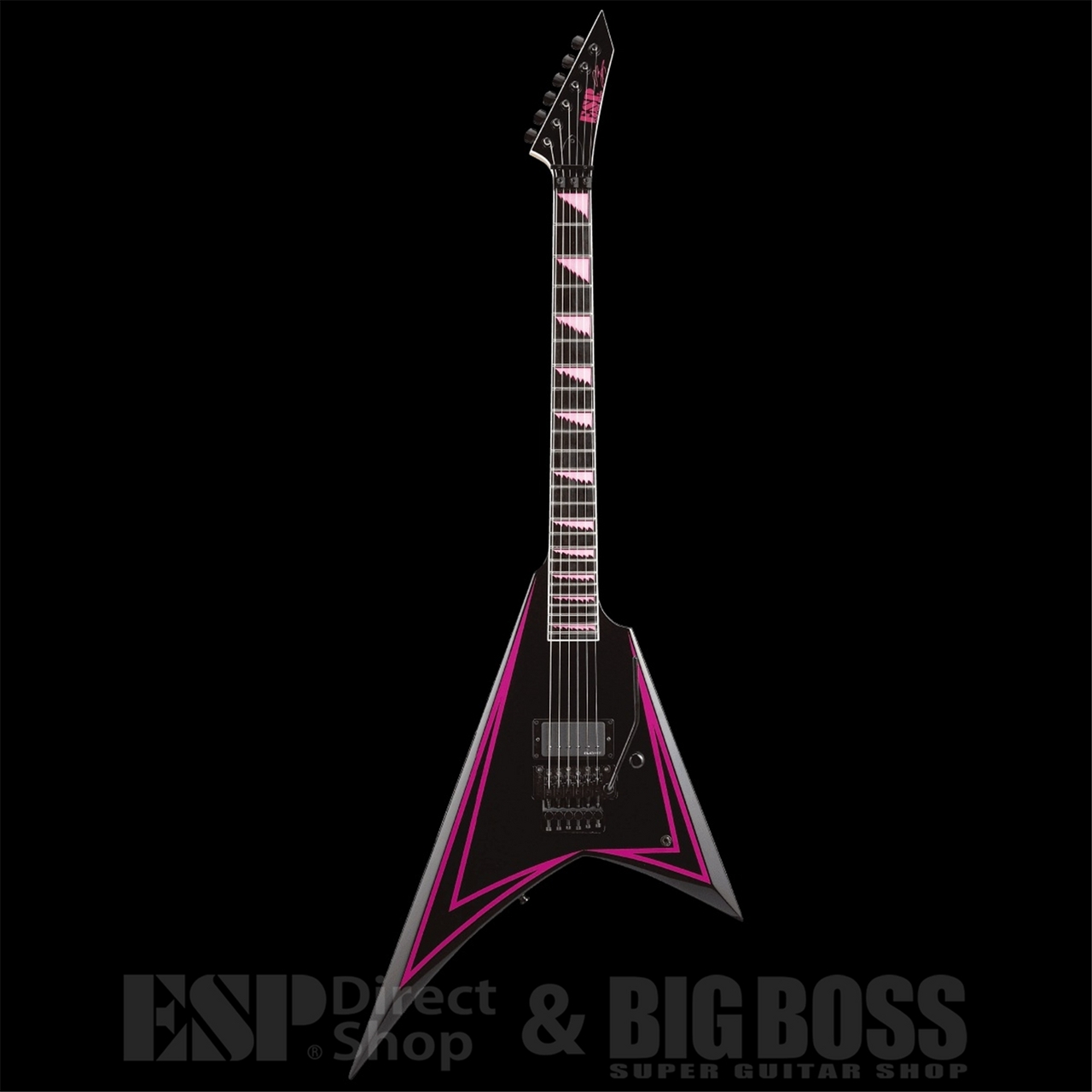 ESP ALEXI PINK SAWTOOTH（新品/送料無料）【楽器検索デジマート】