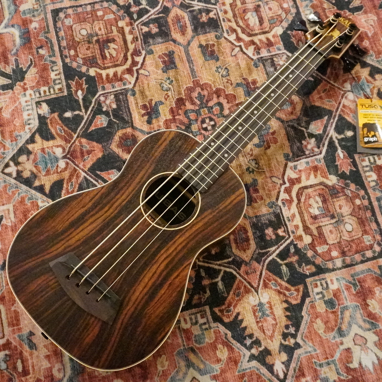 KALA UBASS-EBY-FSRW Ebony U・BASS【特価】【ウクレレベース】（新品