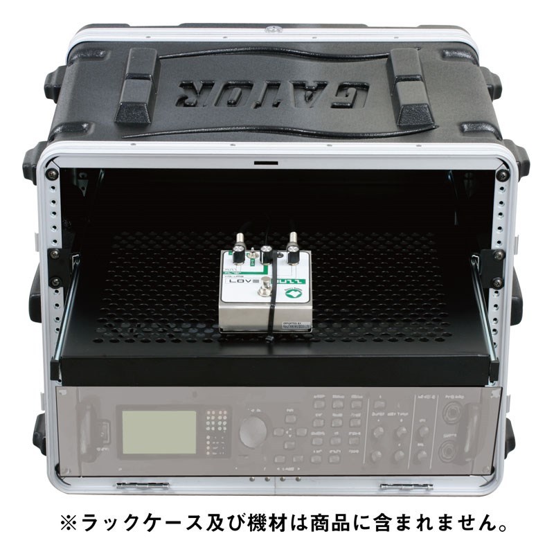 エフェクター ラックケース Ikebe Original 【EXCEL】レザー製ラックケース【H-3U / 220mm