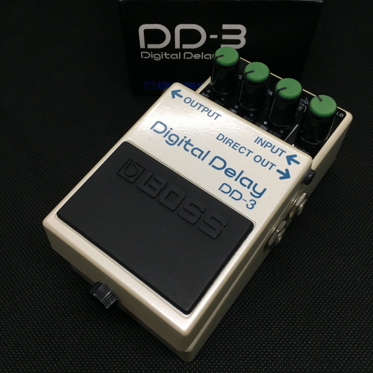 BOSS DD-3 Digital Delay 2016年製 Made IN TAIWAN Black label