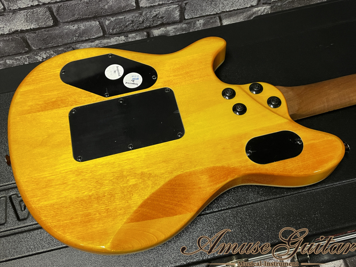 EVH Wolfgang WG Standard QM Baked Maple Fingerboard # Transparent