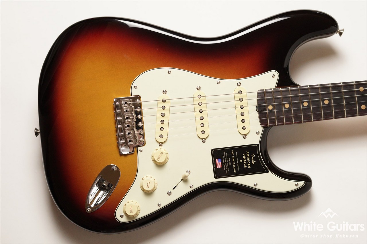 Fender American Vintage II 1961 Stratocaster - 3-Color  Sunburst（新品/送料無料）【楽器検索デジマート】