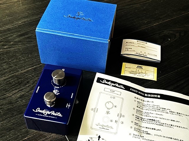 Indigo Note FIXED WAH 新品未使用品 1台のみ入荷 B'z TAK 松本