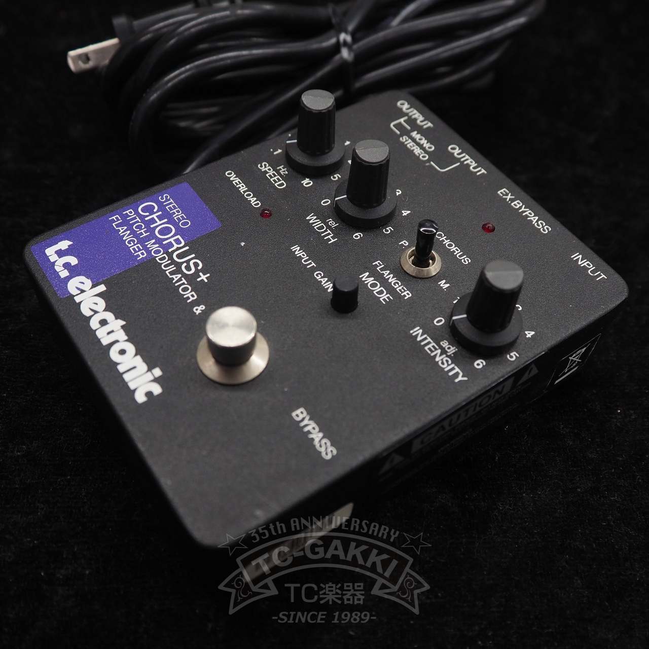 【美品】t.c. electronic CHORUS+ エフェクター WoodVillage / tc electronic STEREO CHORUS+ Pitch Modulator