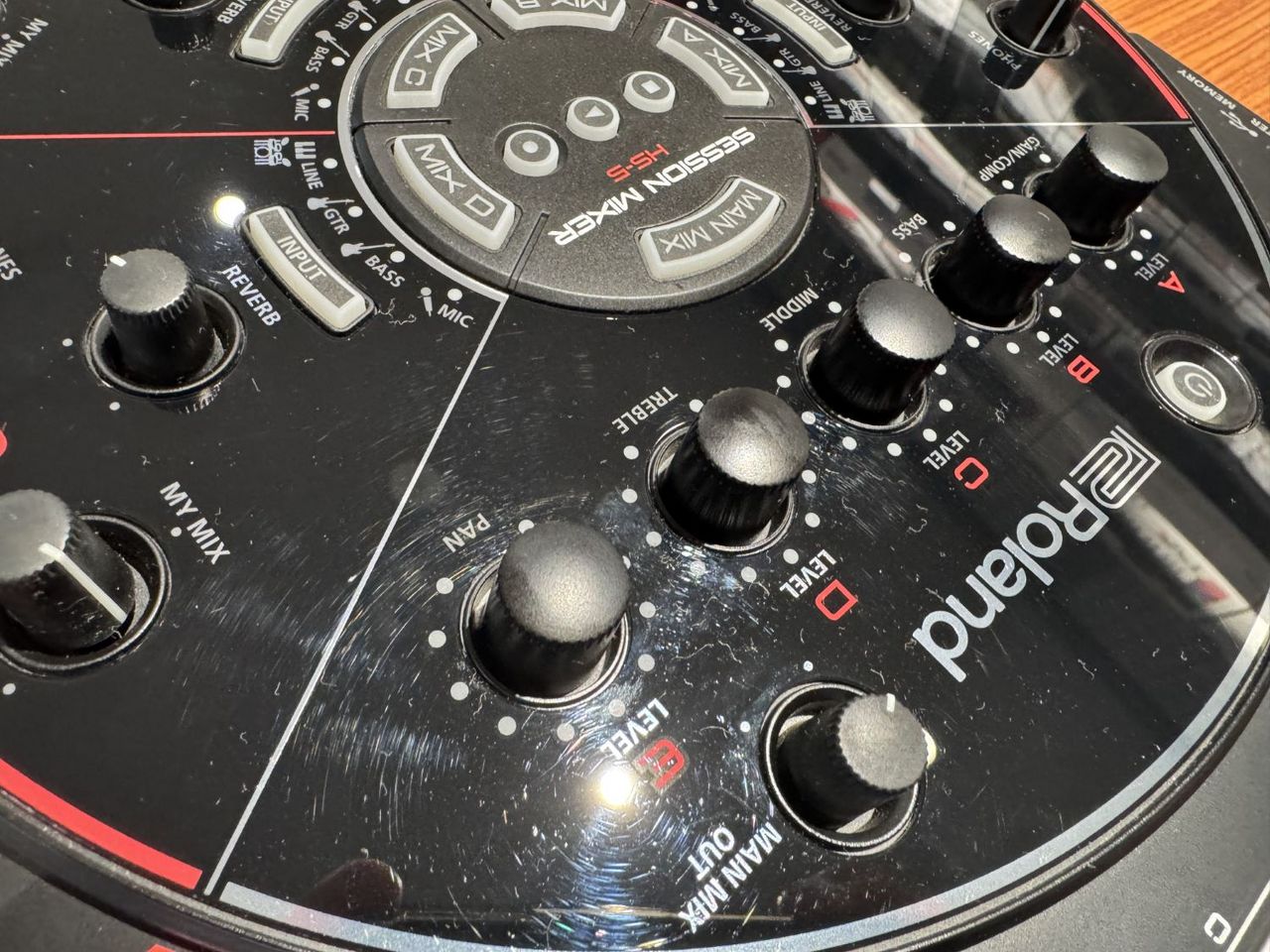 Roland Session Mixer HS-5 セッションミキサーHS5 店頭展示