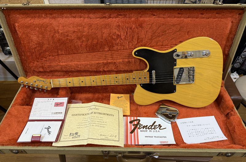 Fender American Vintage '52 Telecaster BSB 1990 Used（中古）【楽器