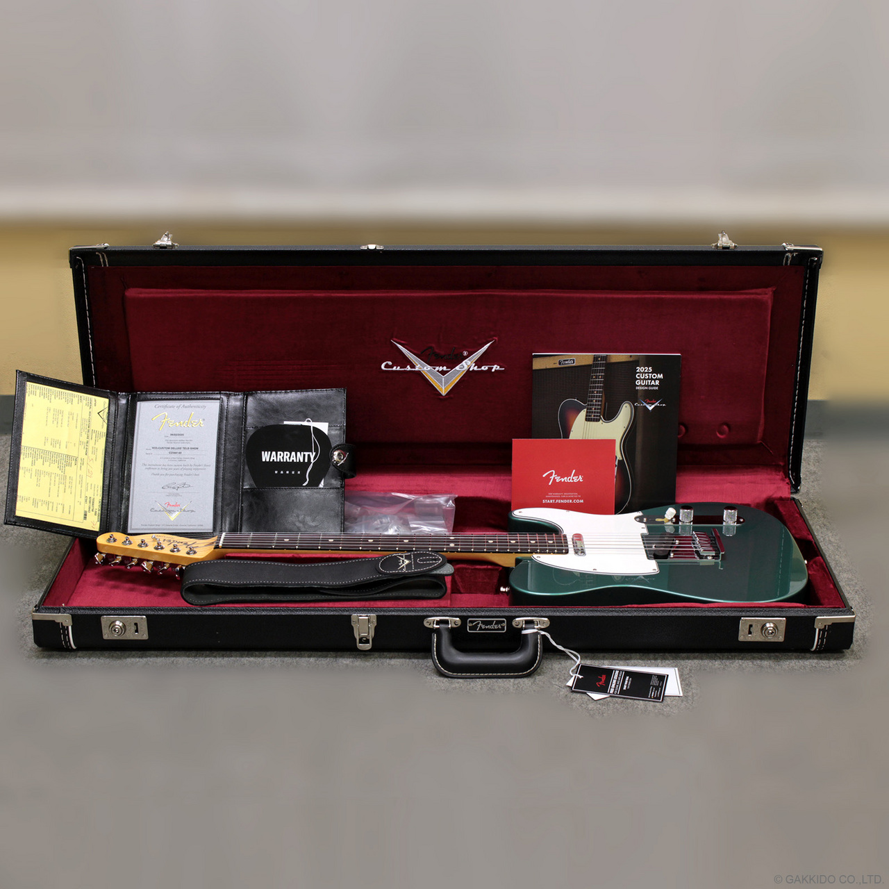 Fender Custom Shop W25 Limited Custom Deluxe Telecaster [Sherwood
