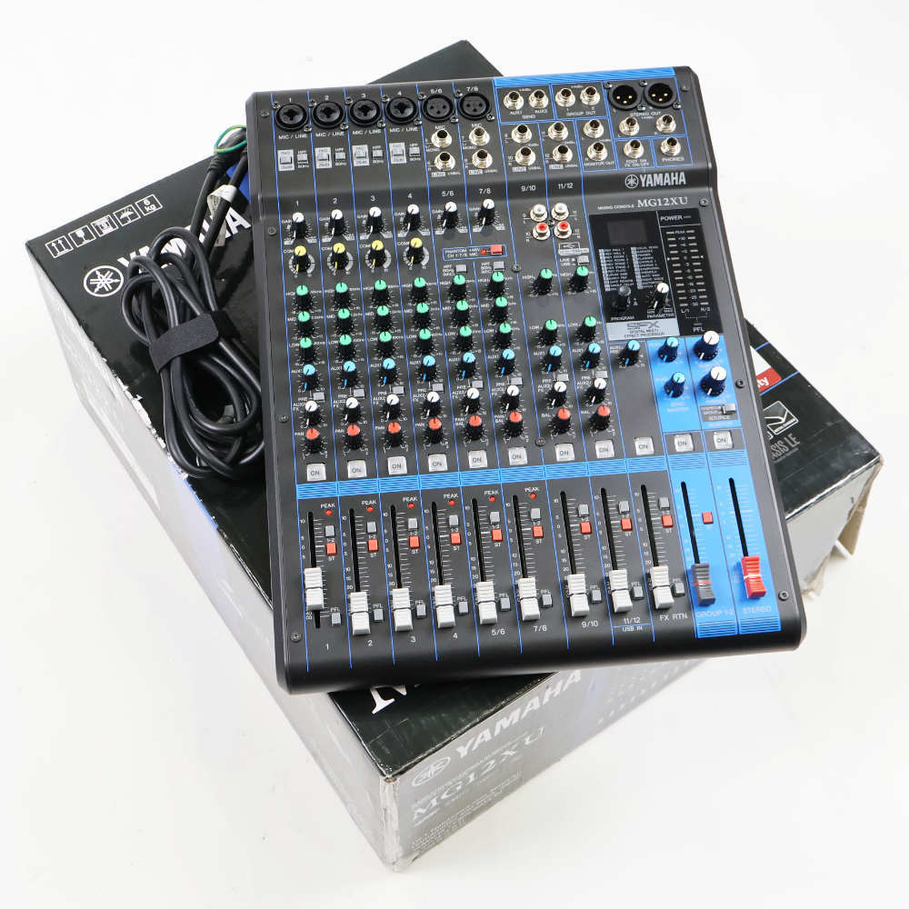 【美品】YAMAHA MG12XU Amazon | ヤマハ YAMAHA 12チャンネルミキシングコンソール オーディオ