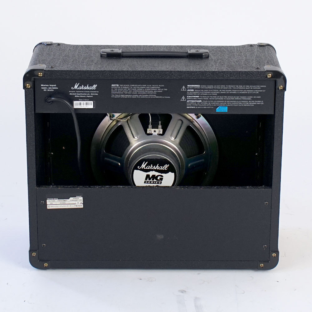 マーシャル ギターアンプ MG30DFX エレキ 30W Amazon | Marshall 30Wギターアンプ ライブハウスなどでパワーを