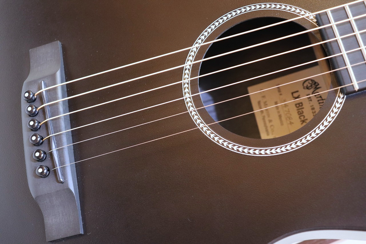Martin 【USED】LX Black【ミニギター】【レアカラー】【ピックアップ