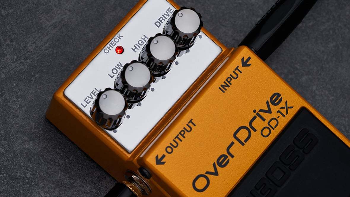 【ほぼ新品】BOSS OD-1X Over Drive オーバードライブ BOSS OD-1X Overdrive オーバードライブ エフェクター（新品