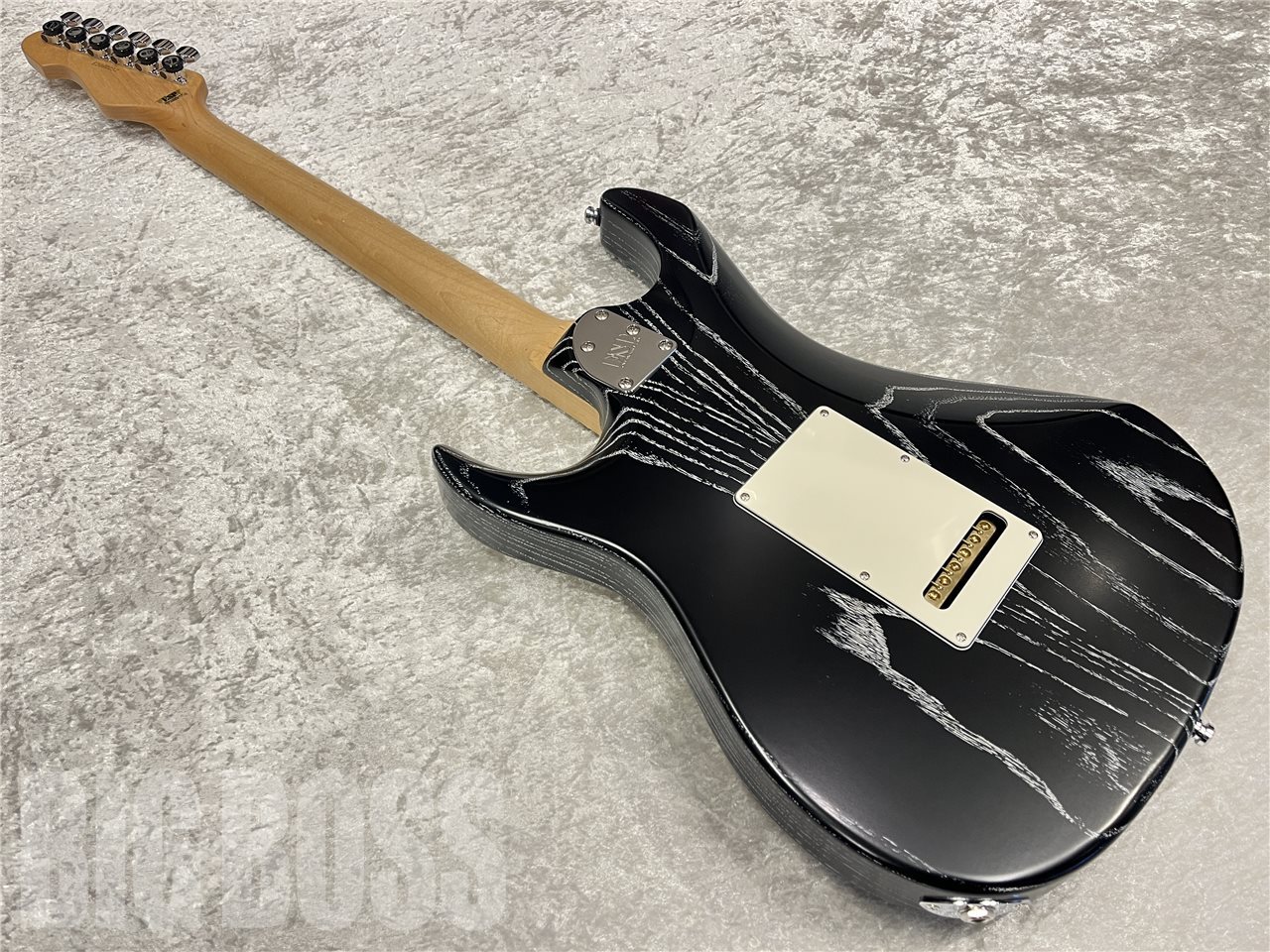 ESP SNAPPER-AS【Black w/White Filler】（新品/送料無料）【楽器検索デジマート】