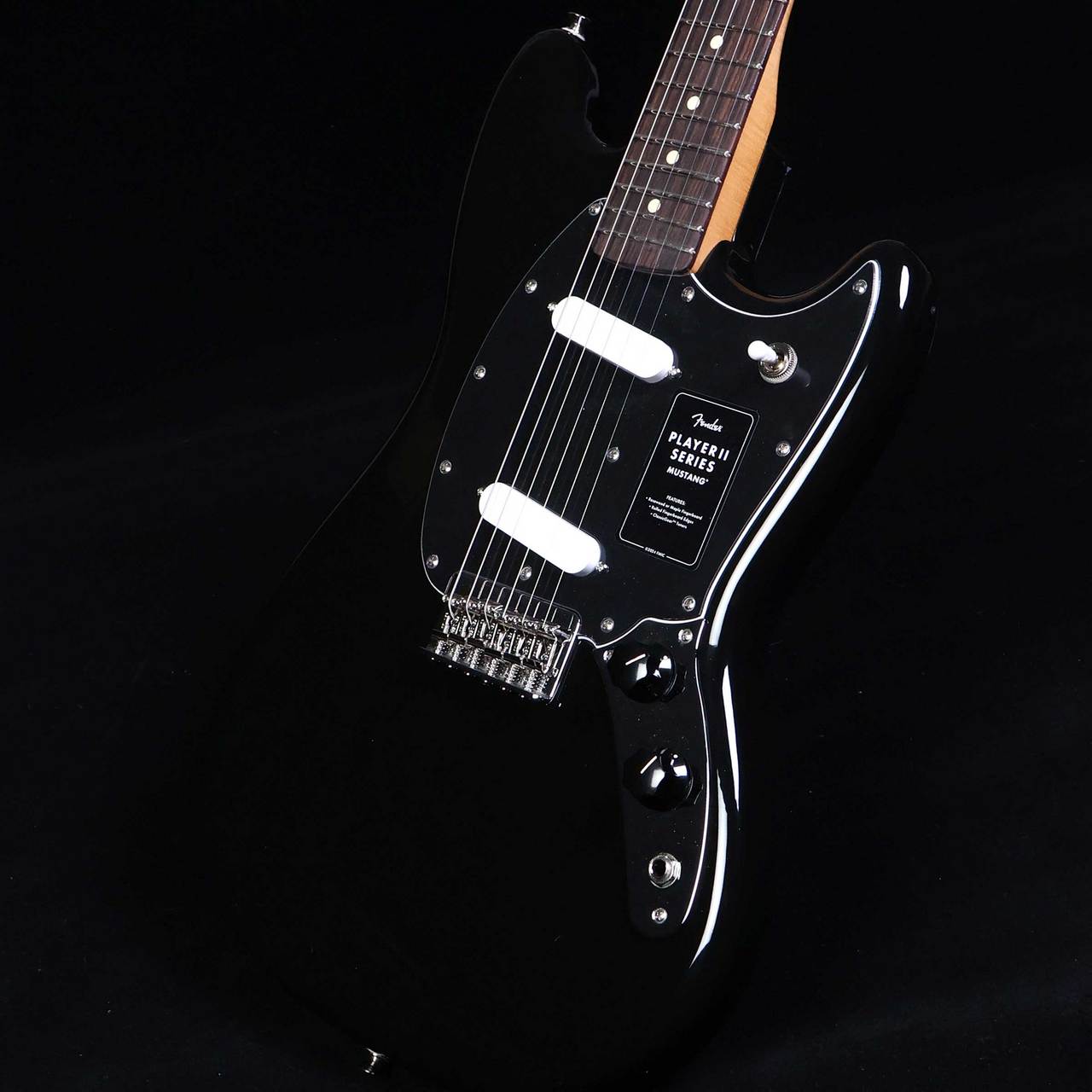 Fender Player II Mustang Black プレイヤー2 ムスタング