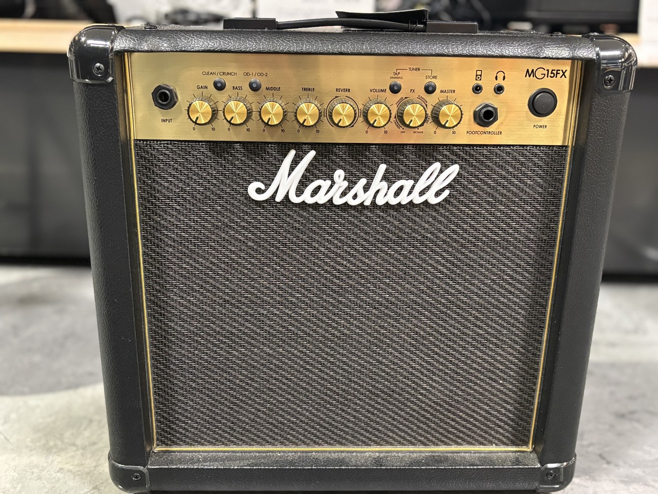 Marshall 【即発送・展示品特価】MG15FX GOLD（新品特価/送料無料