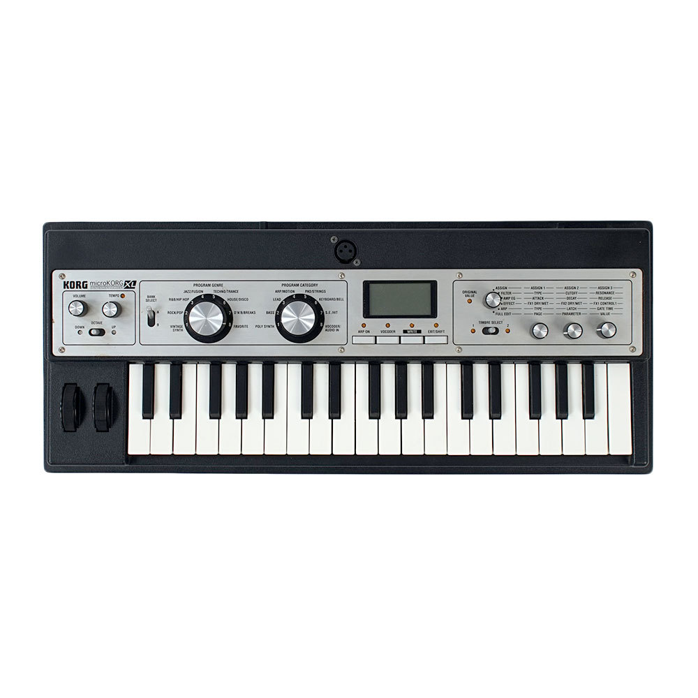 美品 動作確認済み microKORG XL シンセサイザー ボコーダー・鞄 付 KORG microKORG XL+ ボコーダー 37鍵盤【展示品特価！】（新品