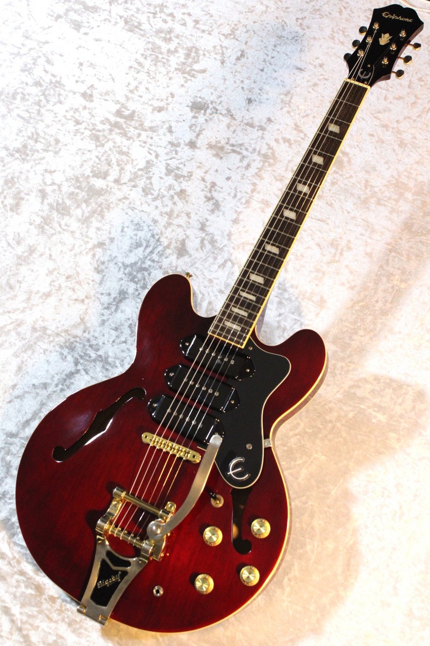 Epiphone Riviera Custom P-93【3.94kg】【セミアコ】【ビグスビー