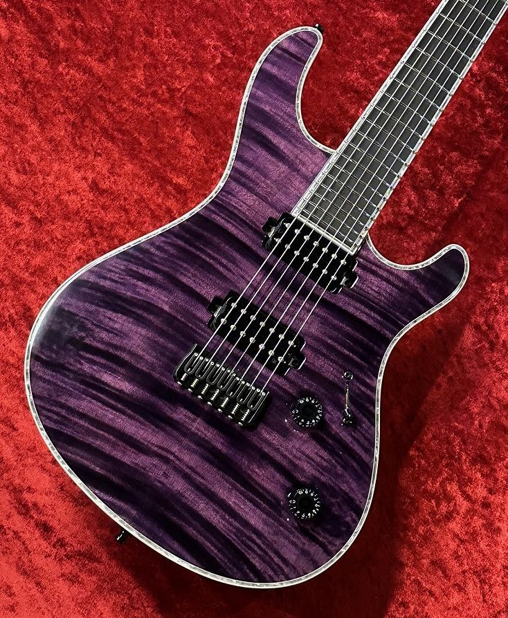ギター MAYONES regius7 supernova purple gloss Mayones Regius 7 Infinite Purple