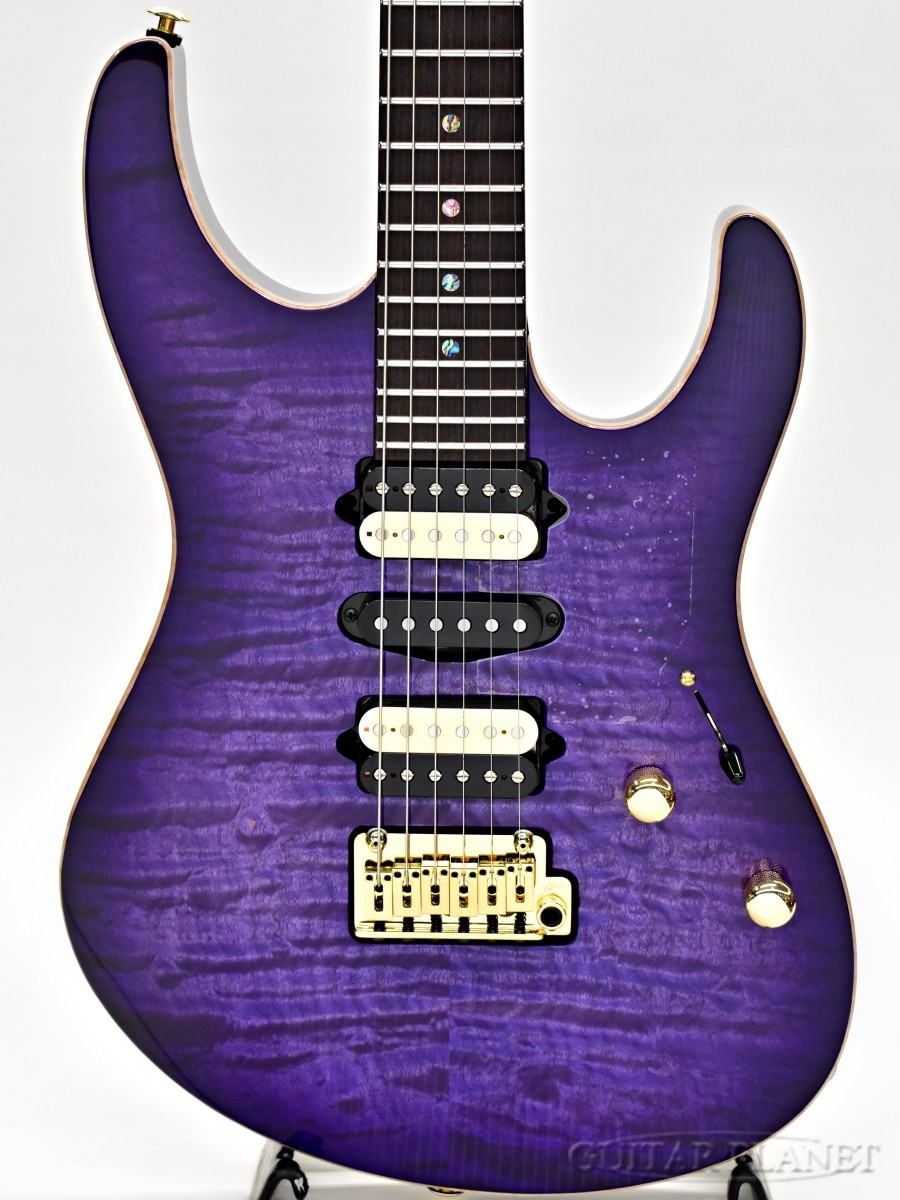 Suhr Rufus Reloaded - Purple限定カラー Suhr Custom Modern QMT -Trans Purple Burst- 【カスタムオーダー