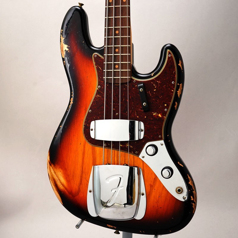 Fender Custom Shop 2024 Custom Collection Time Machine 1961 Jazz Bass Heavy  Relic (Super Faded/Aged Bleached 3 Color...（新品）【楽器検索デジマート】