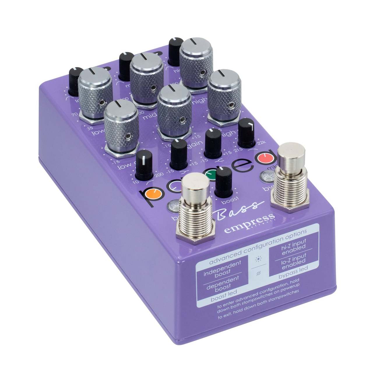 Empress Effects Bass ParaEQ EQ w/ Boost for Bass ベース用