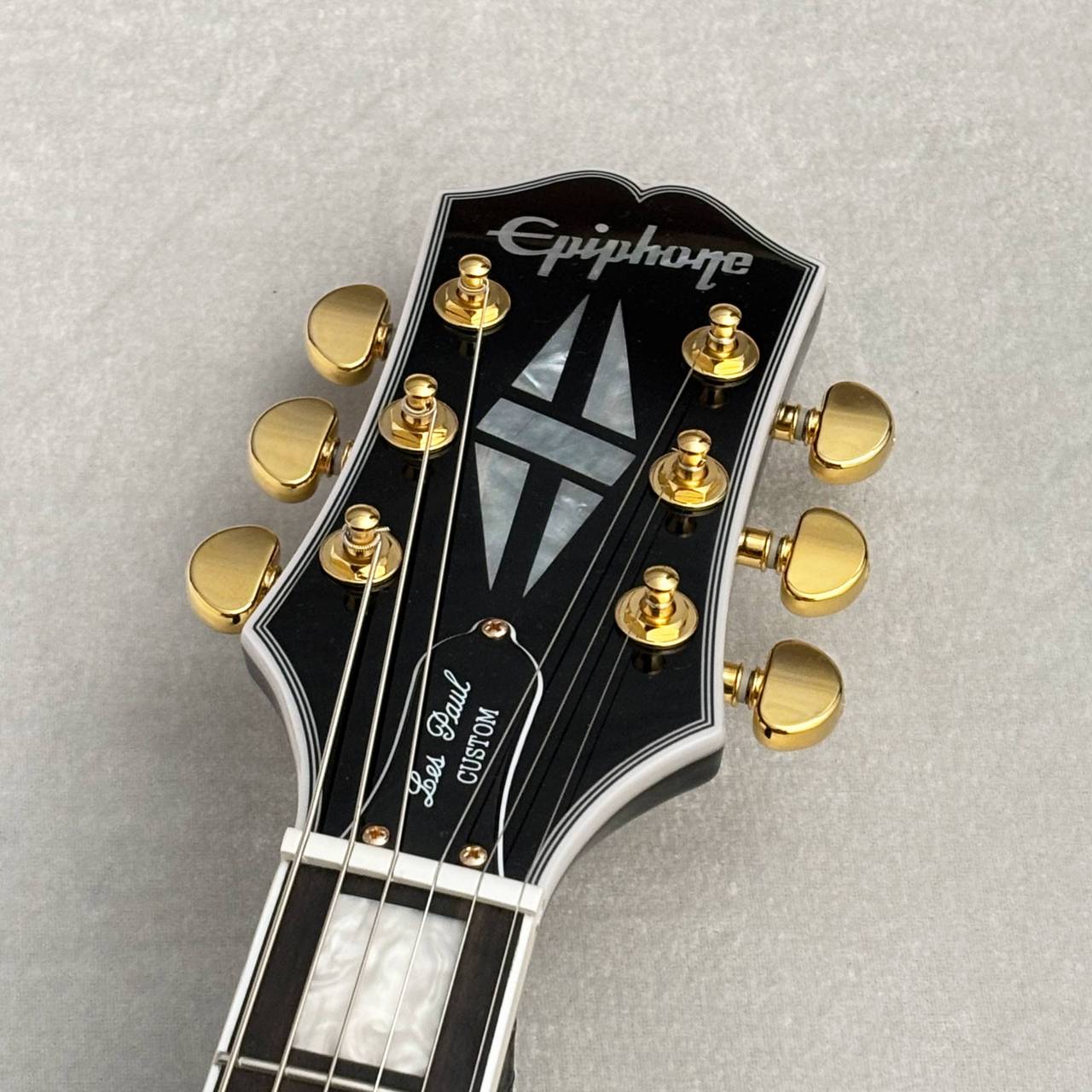 Epiphone Les Paul Custom -Ebony- #24111529347 ≒3.94kg【大人気