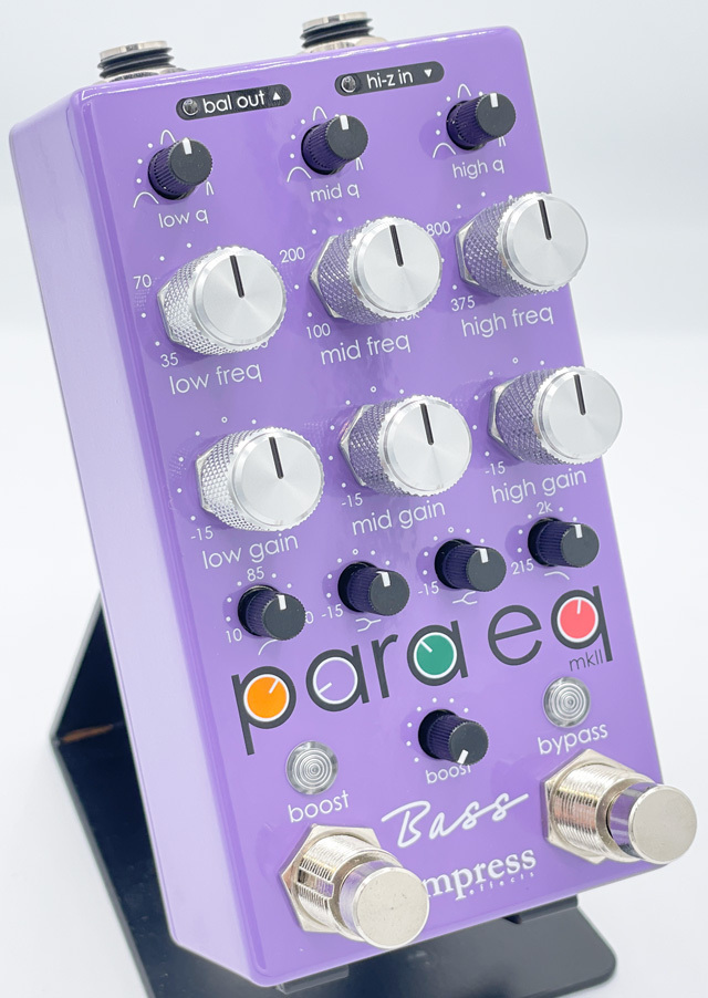 Empress Effects Bass ParaEQ - EQ w/ Boost for Bass （新品