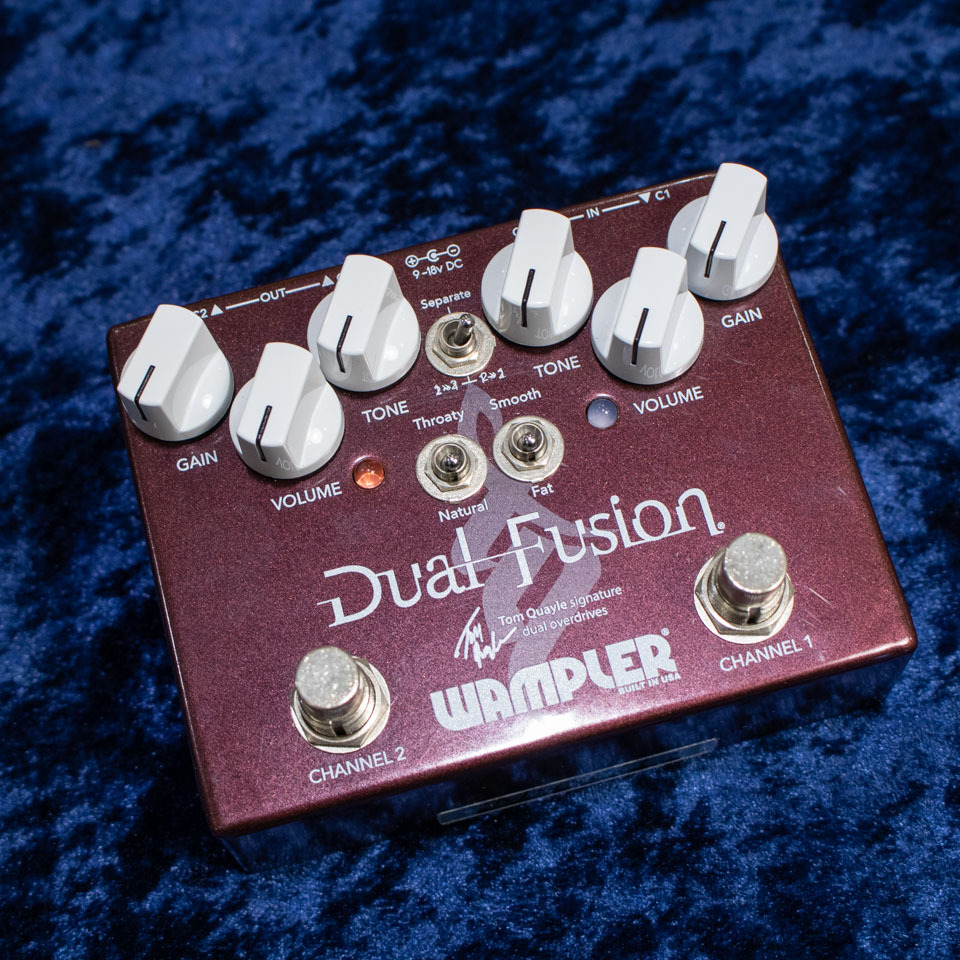 Wampler Dual Fusion Tom Quayle シグネチャー Wampler Tom Quayle Dual Fusion Overdrive Pedal | Sweetwater