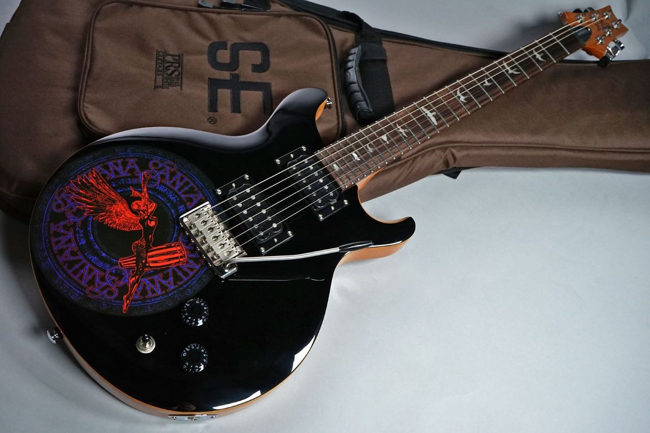 限定生産 2021年製 PRS SE Santana Abraxas PRS SE Santana Abraxas Limited-Edition Electric Guitar Black