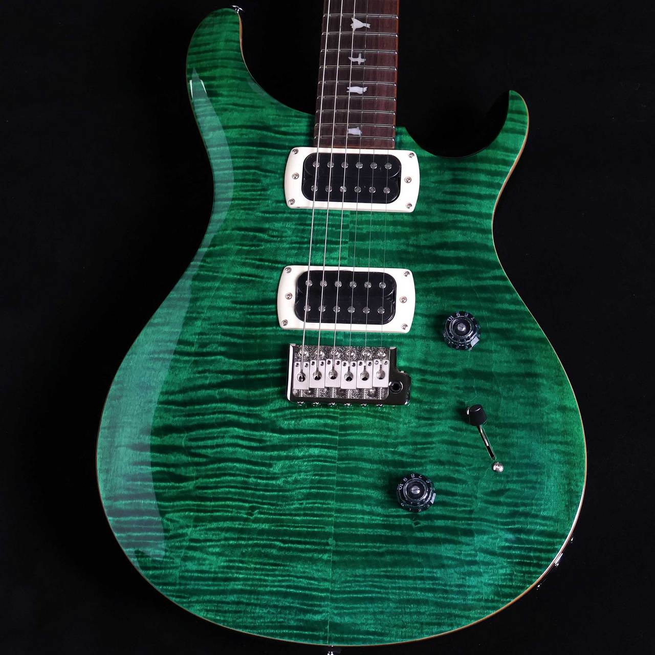 【美品】PRS SE custom24 エメラルドグリーン系 Paul Reed Smith(PRS) SE Custom24 Emerald Green SEカスタム24
