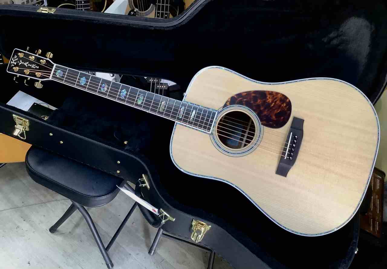 K.Yairi YW-1000HQ 【 ハカランダ 】 マイク搭載 アンプに繋げる