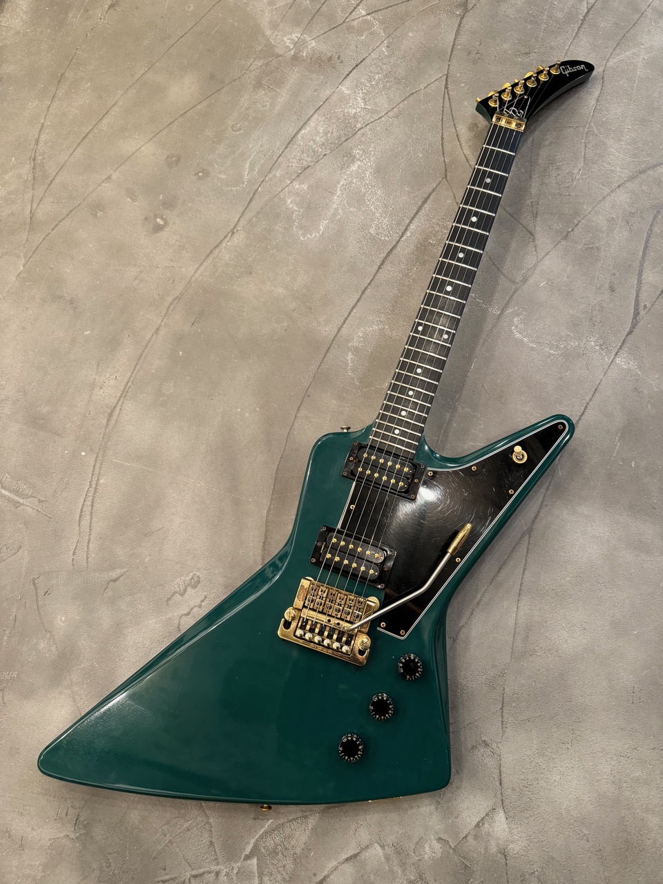 Gibson 1980 Explorer2 Green Very rare!赤字放出品（ビンテージ/送料
