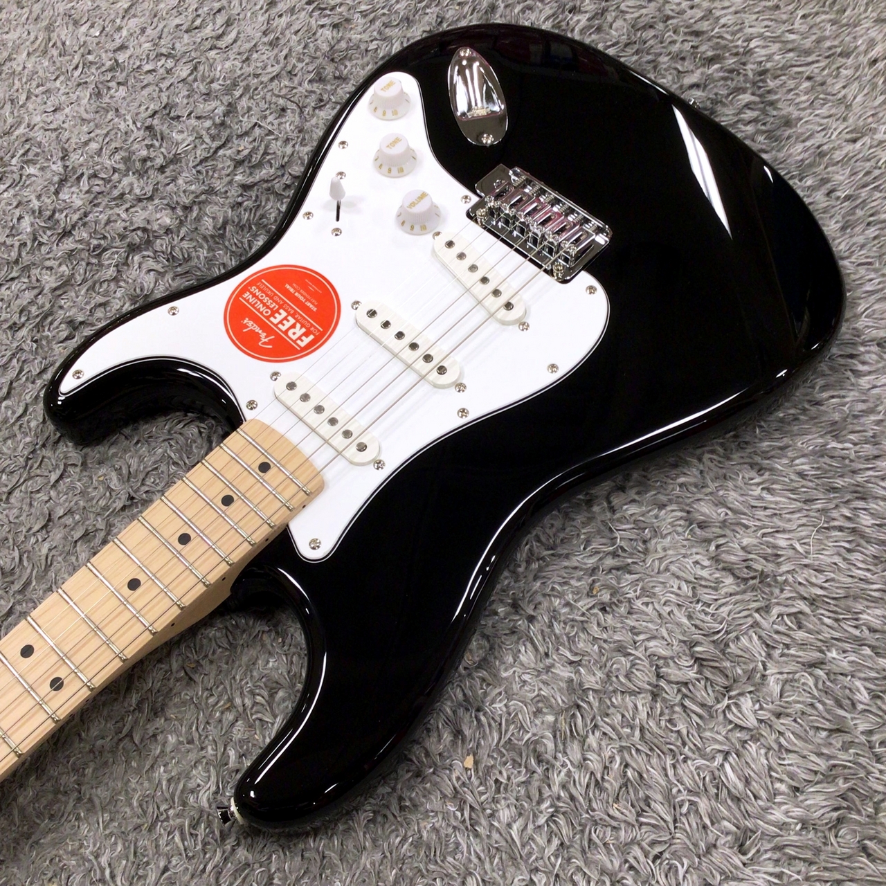 Squier by Fender Affinity Series Stratocaster Black / Maple 【定番