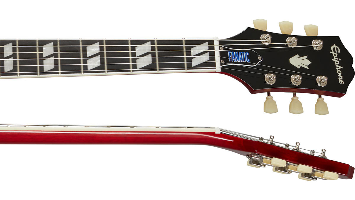 Epiphone Nancy Wilson Fanatic Fireburst (FB) エピフォン レスポール