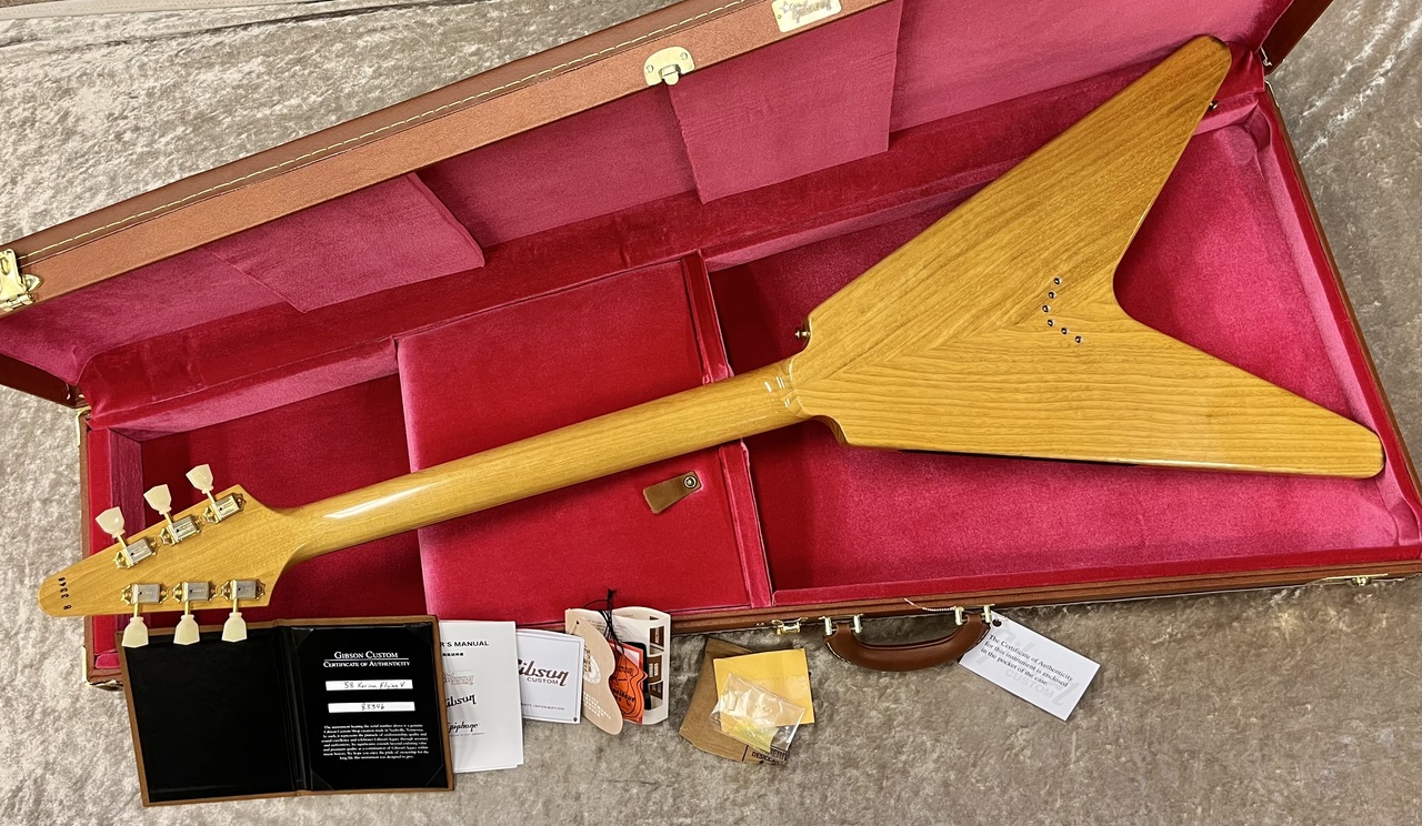 Gibson Custom Shop 1958 Korina Flying V Reissue 