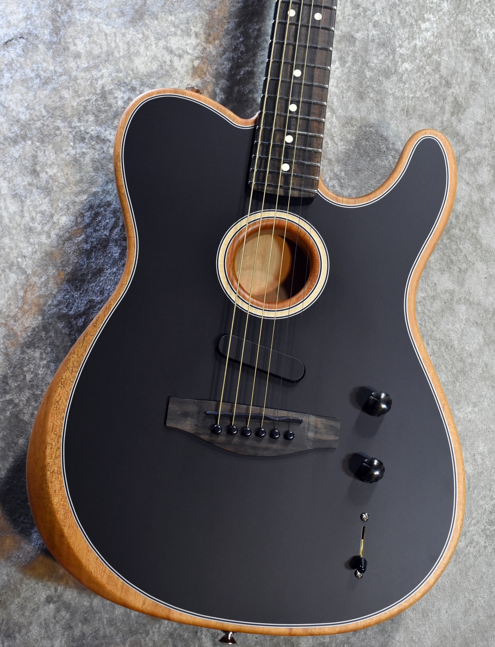 Fender AMERICAN ACOUSTASONIC TELECASTER Black #US252938A