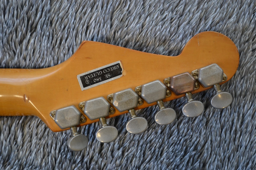 現状品　greco SE-380 フレイムネック　ストラト　グレコ　ヴィンテージ 現状品greco SE-380 フレイムネックストラトグレコヴィンテージ